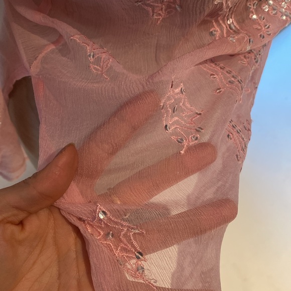 PIA HALLSTROM | 100% silk women's shirt - Picture 3 of 7